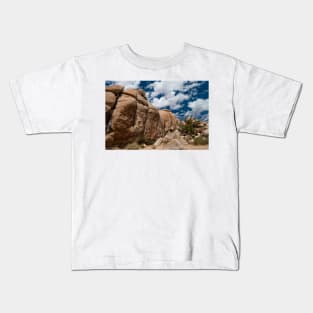 Joshua Tree Rock Formation Kids T-Shirt